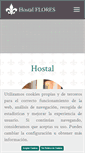 Mobile Screenshot of hostalflores.com